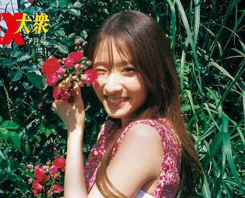 乃木坂46菅原咲月、初ソログラビアに挑戦 ノースリーブで素肌輝く