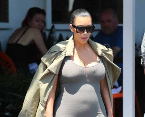 キム・カーダシアン、妊娠して9Kgの体重増を明かす