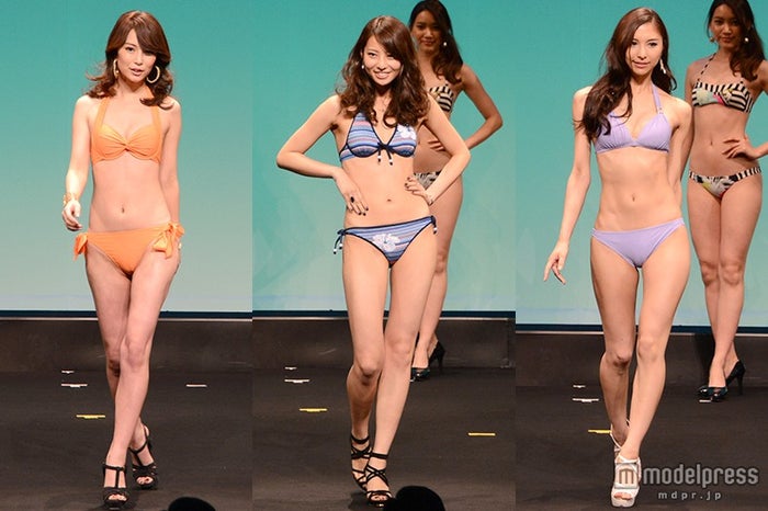 ビキニで美ボディ披露 日本の美女たちが一堂集結 14ミス アース ジャパン 写真特集 モデルプレス