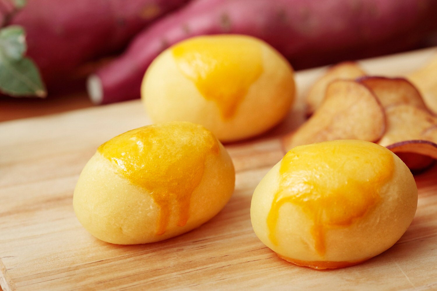 プレミアムスイートポテト＆なると金時チップス／画像提供：株式会社Decorations