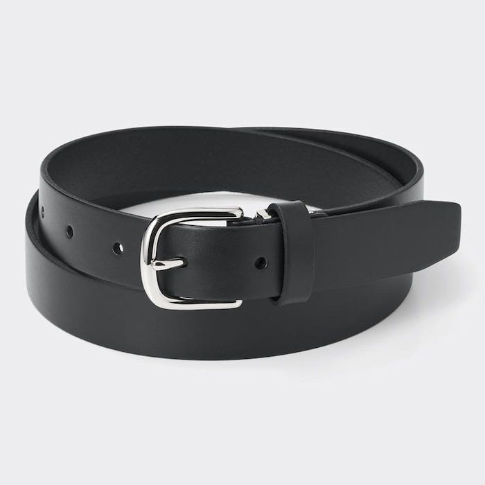 GU　メンズカーディガン　シンプルカジュアル　爽やかコーデ　asuka　イラスト　ベジタブルタンドレザーノーステッチベルト