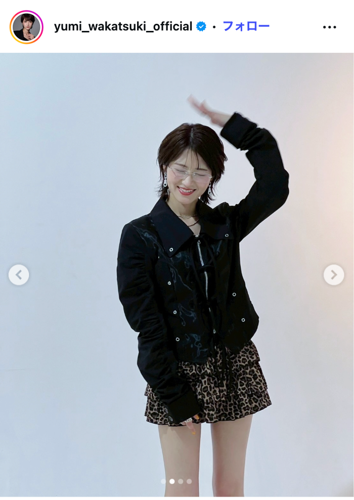 若月佑美Instagramより