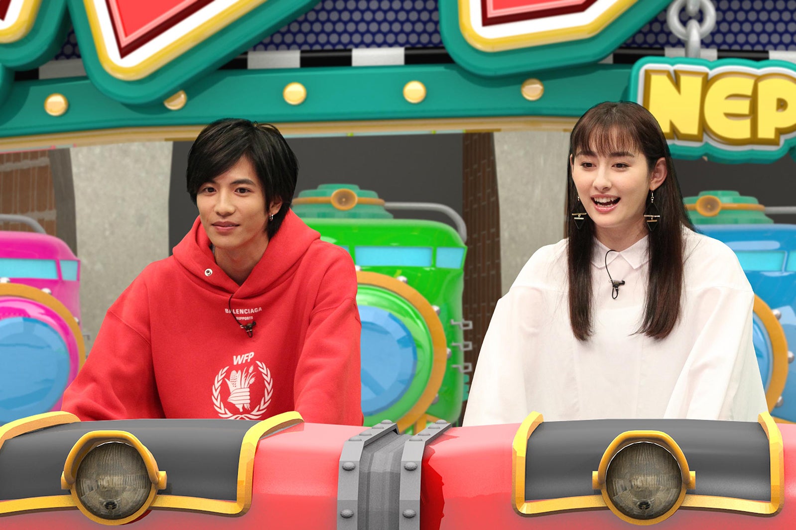 志尊淳、早見あかり （C）フジテレビ