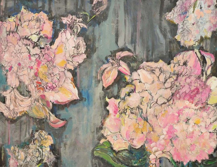 押切もえの入選作「咲クヨウニ~時~」(画像提供:所属事務所)