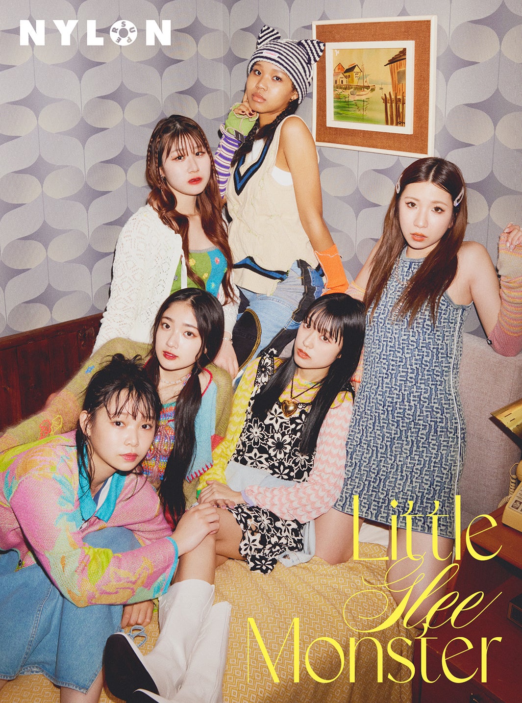 Little Glee Monster、反響受け「NYLON」で1冊丸ごと特集 6人で叶えたい願いごと語る - モデルプレス