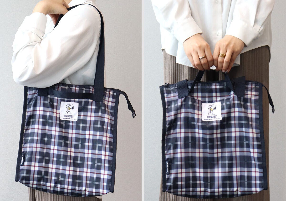 素敵なあの人スヌーピーショッピングバッグ2way