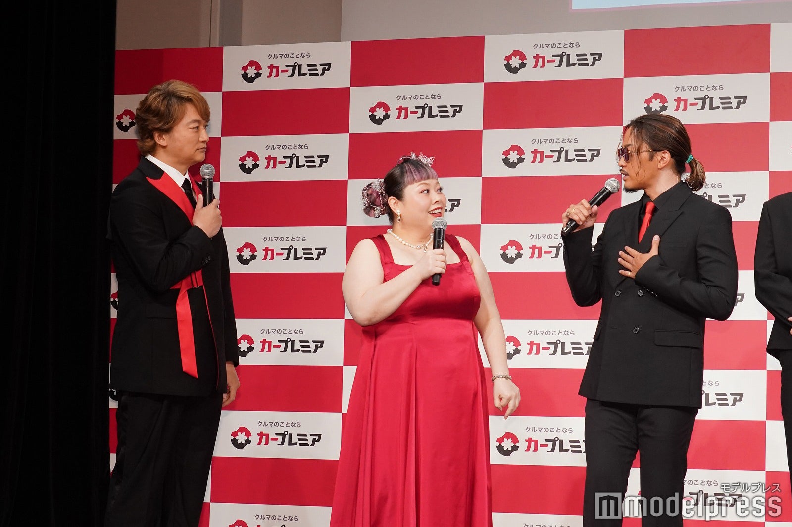 香取慎吾、渡辺直美、数原龍友（C）モデルプレス