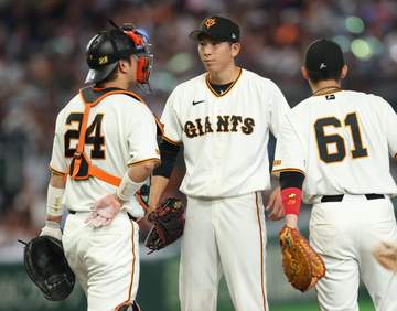 巨人3連敗 今季初先発の戸郷が5回5失点KO 打線もヤクルト・奥川の前にあと一本が出ず
