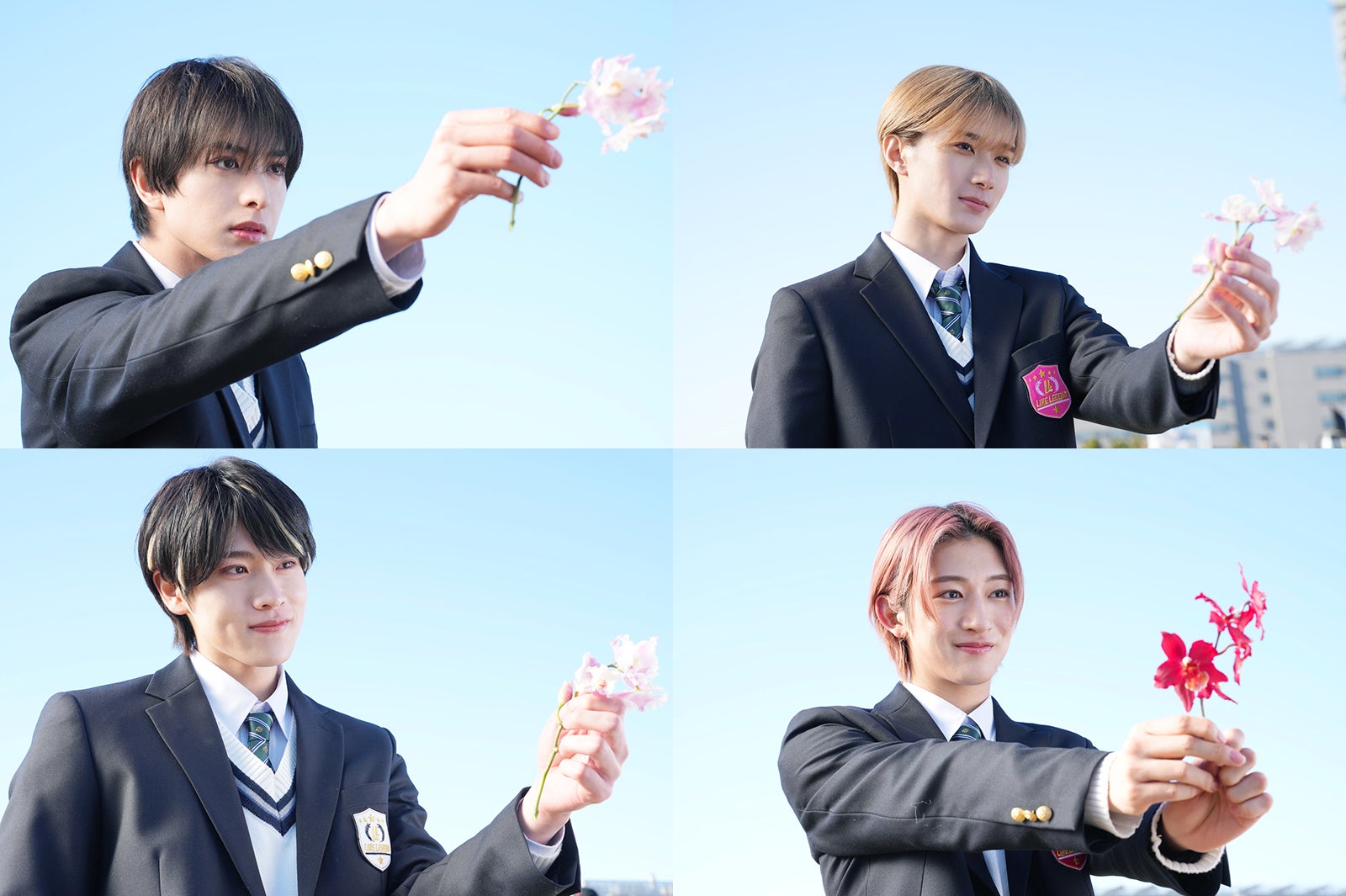 木村慧人、山中柔太朗、大久保波留、NAOYA（C）幸田もも子／集英社・映画「君がトクベツ」製作委員会