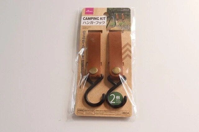ダイソー　ハンガーフック（レザー風、2個）　パッケージ