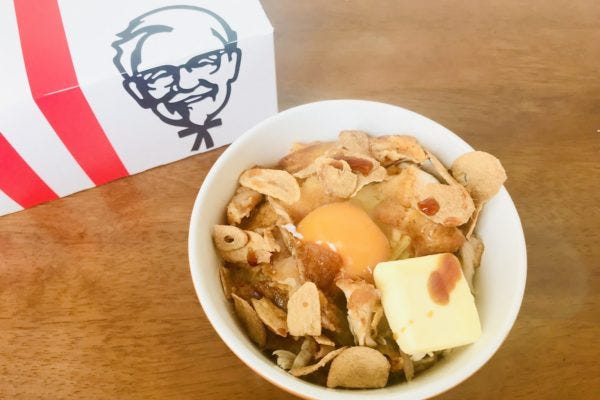 ケンタッキー（ガーリックTKG）