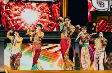 ONE N’ ONLY 黄金の熱波届けた 初アリーナツアー完走で新境地 新曲ギンギラギンにブチ上げた