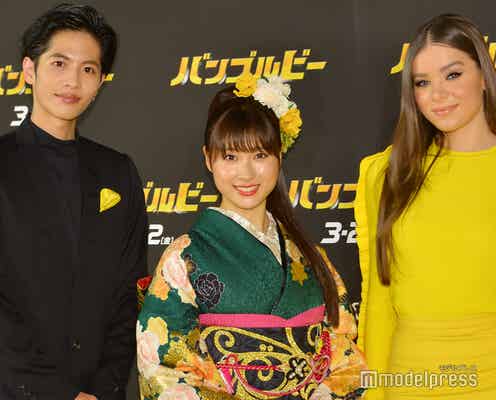 土屋太鳳、英語で挨拶 ヘイリー・スタインフェルドが絶賛<バンブルビー>