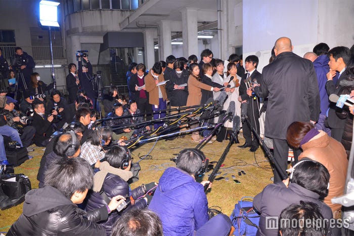 井上裕介会見の様子 (C)モデルプレス