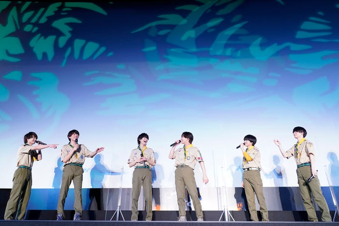 少年忍者&Lil かんさい「東西ジャニーズJr. ぼくらのサバイバルウォーズ」(提供写真)
