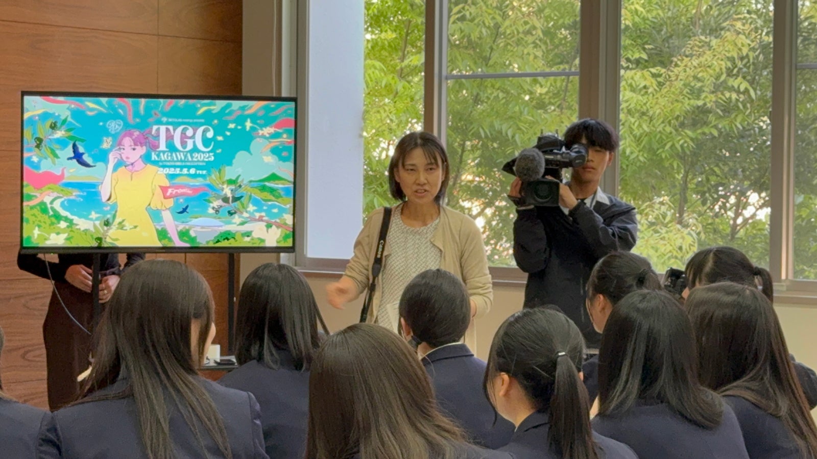 ⾹川県⽴⾼松桜井⾼等学校 ダンス部（提供写真）