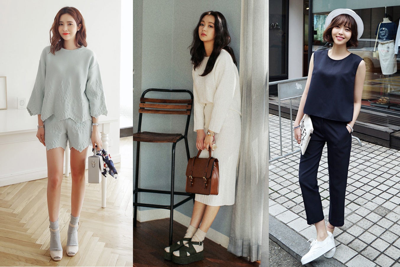 人気継続中！着回し力抜群の「セットアップ」に注目／画像提供：DHOLIC