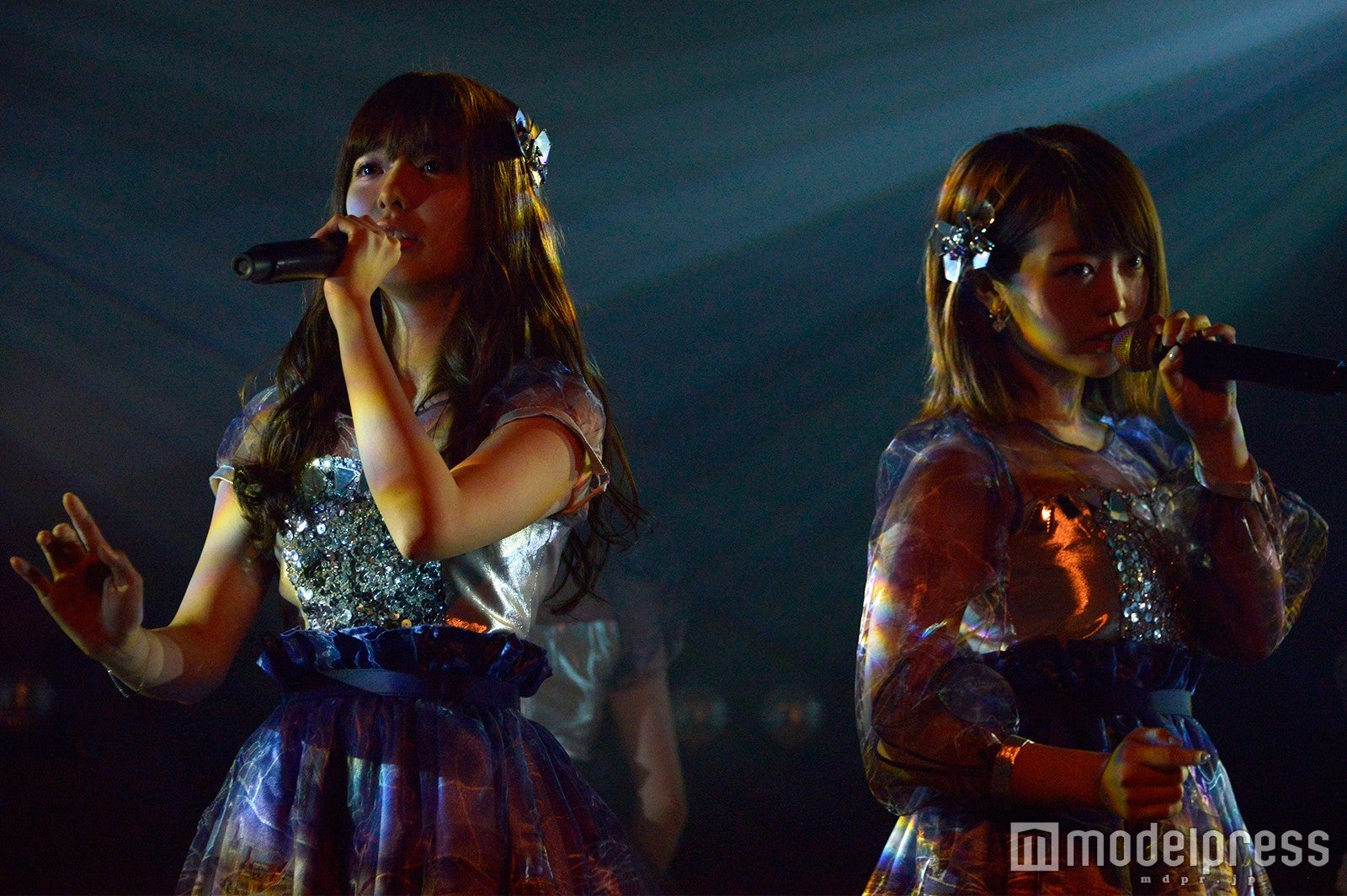 武藤十夢、峯岸みなみ／AKB48「サムネイル」公演（C）モデルプレス