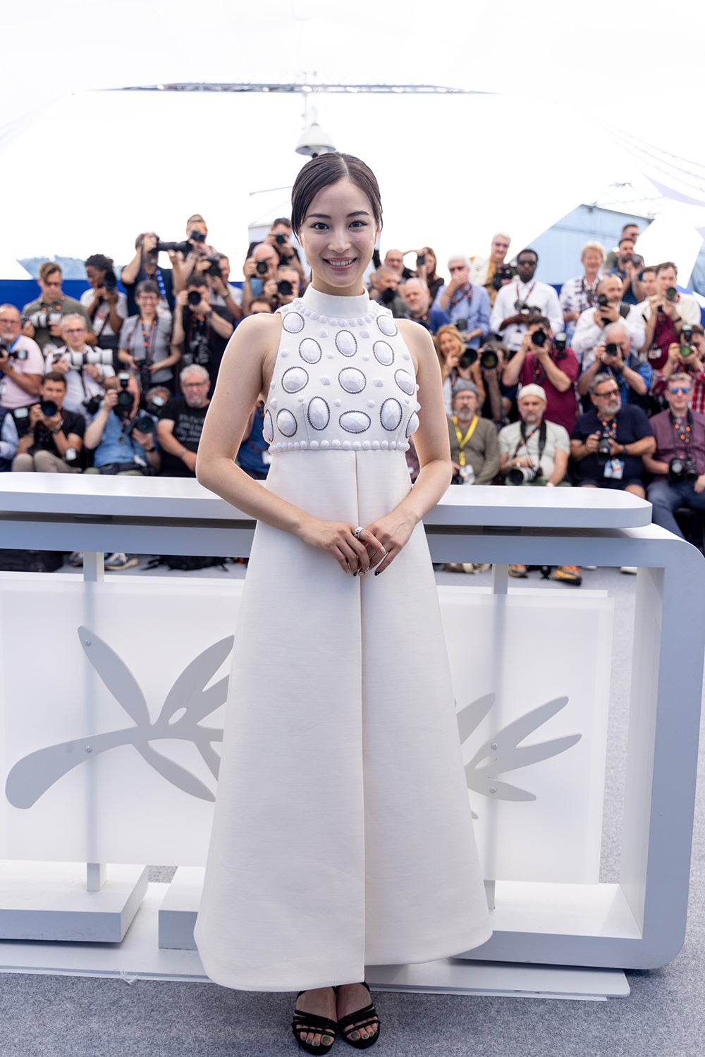 広瀬すず／カンヌ映画祭フォトコールより（C）Kazuko Wakayama