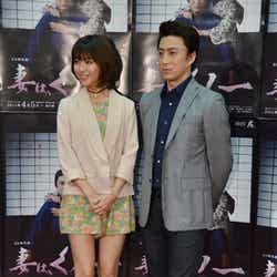 (左から)瀧本美織、市川染五郎