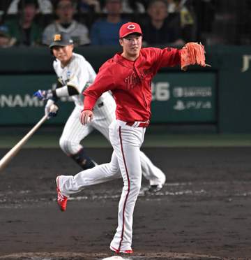広島・森下「先制点与えて申し訳ない」7戦連続QS達成も11敗目 新井監督「あの回だけ、ナイスピッチングだったと思います」