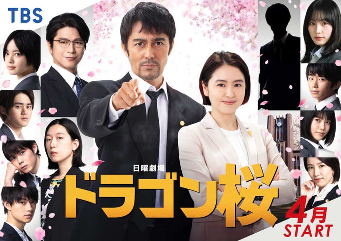 阿部寛主演「ドラゴン桜」ポスタービジュアル(C)TBS