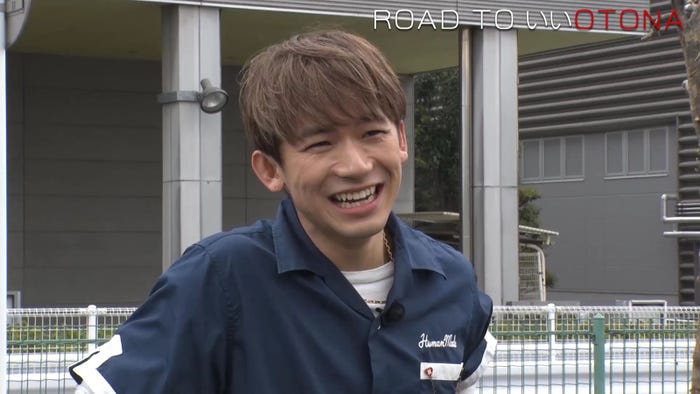 NAOTO「ROAD TO いいOTONA」縦列駐車編Part.1より(画像提供:LDH)
