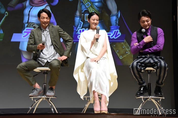 (左から)森山未來、武井咲、山田孝之(C)モデルプレス