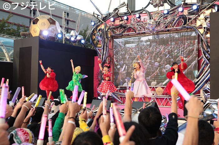 「めざましテレビ presents T-SPOOK」ももいろクローバーZ(※写真は昨年の模様)