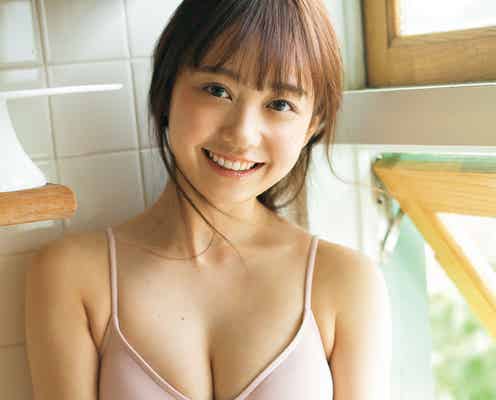 AKB48大盛真歩「週プレ」初グラビアで美ボディ披露「今までで一番自然体」