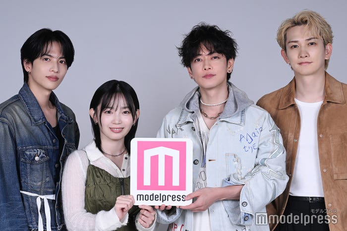 TENBLANK(左から)志尊淳、宮崎優、佐藤健、町田啓太(C)モデルプレス