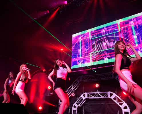 EXID、日本初単独ステージで号泣 “サプライズ”の連続にファンも涙「8月は5人で」