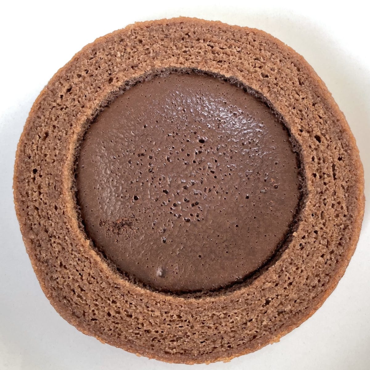 生チョコを使ったチョコケーキのバウム