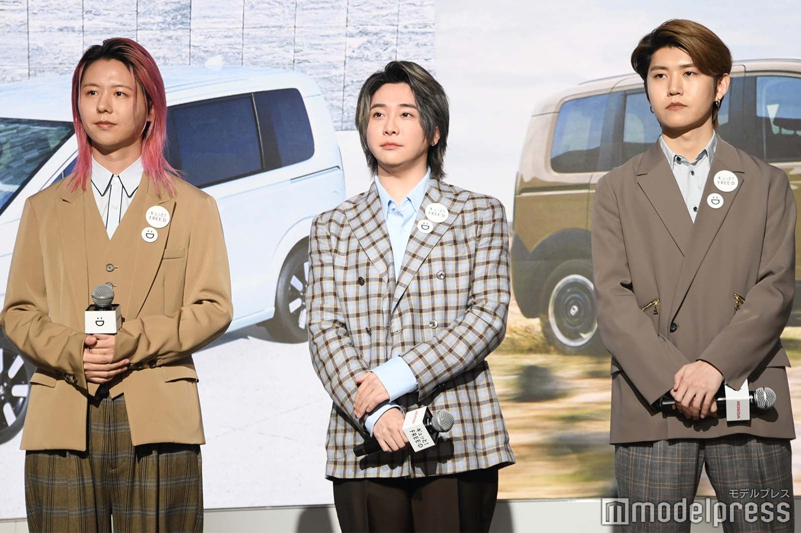 藤澤涼架、大森元貴、若井滉斗／Mrs. GREEN APPLE（C）モデルプレス