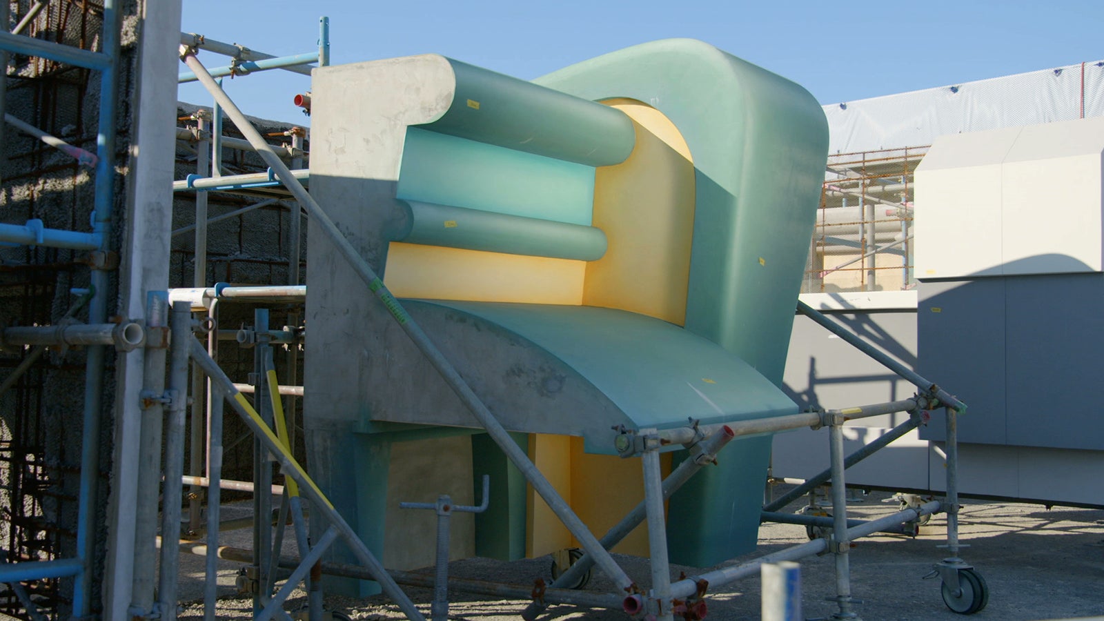 工事の様子（C）Disney