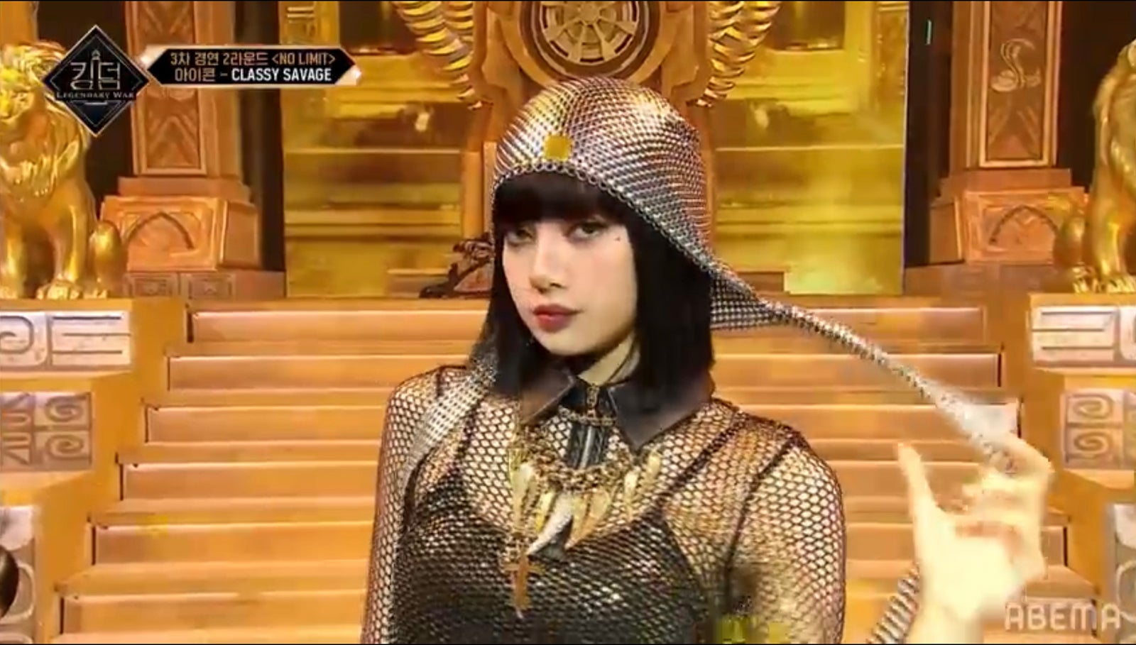 リサ「KINGDOM：LEGENDARY WAR」8話より（C）AbemaTV, Inc.