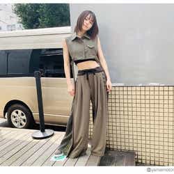 モデルプレス - 山本舞香、へそ出しコーデに絶賛の声「スタイル良すぎ」「憧れ」