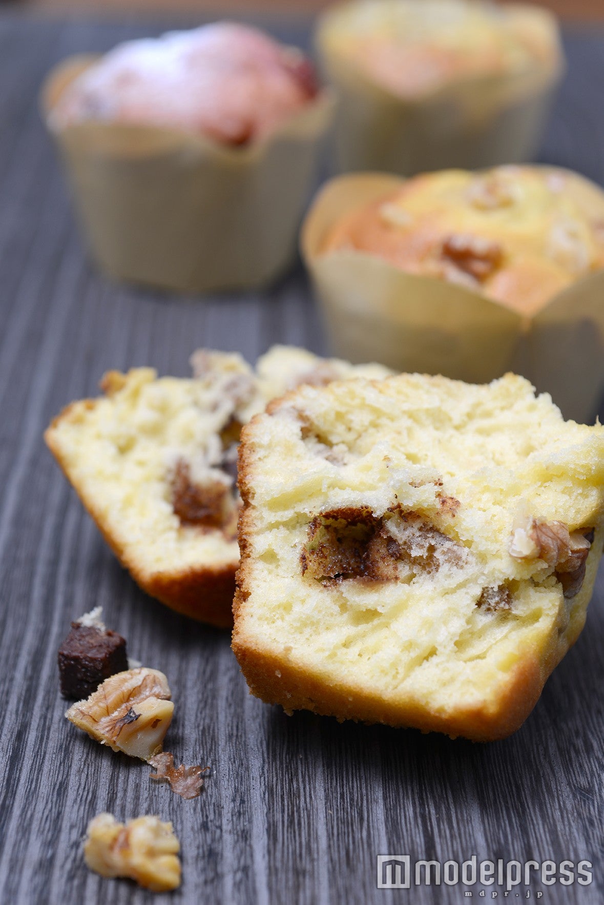 女性のみならず男性にも喜ばれる味に仕上げたマフィン／画像提供：D．K International