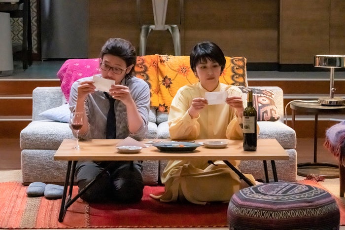 オダギリジョー、松たか子 「大豆田とわ子と三人の元夫」第9話(C)カンテレ・フジテレビ