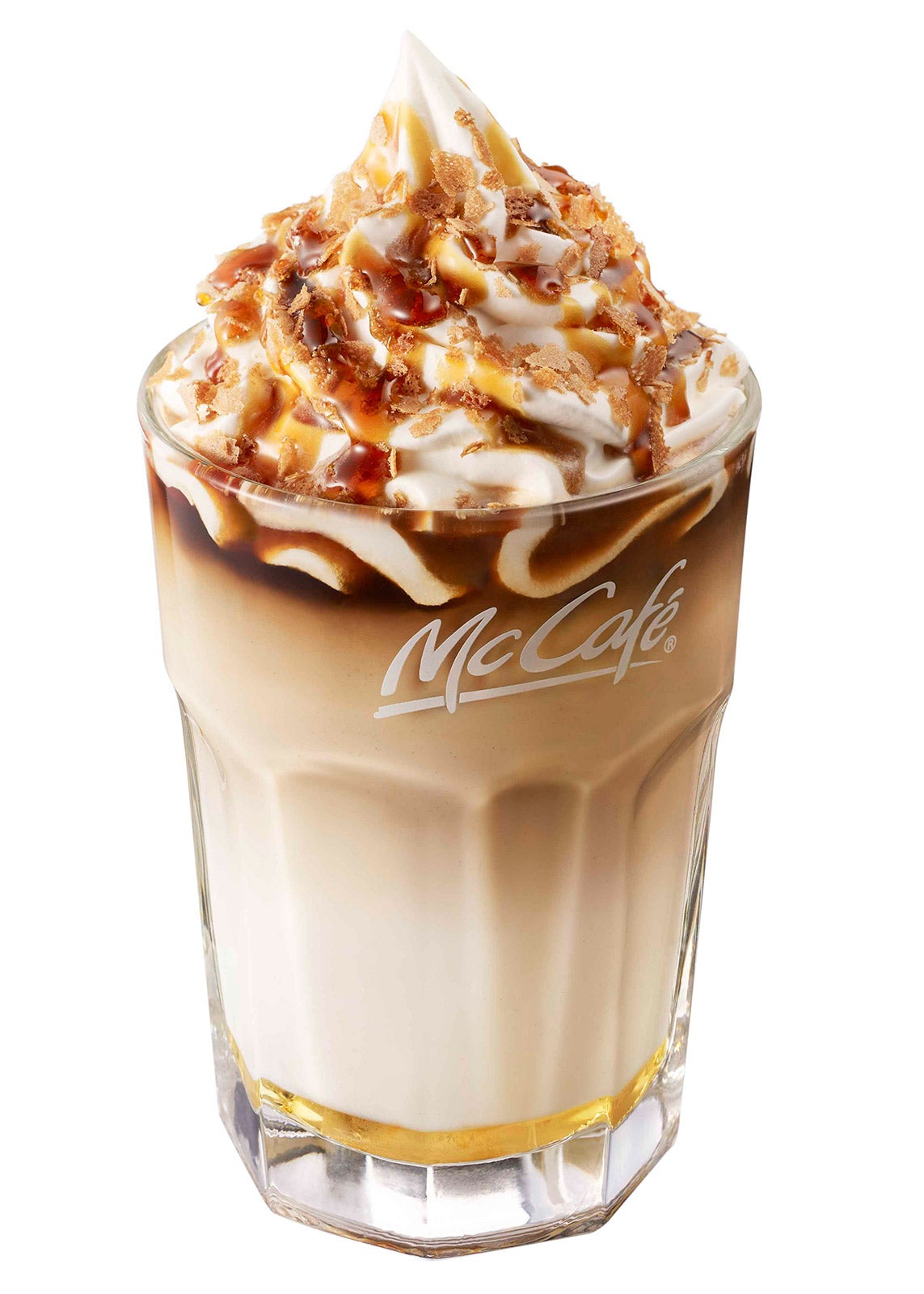 アイスクリームブリュレラテ／画像提供：日本マクドナルド株式会社