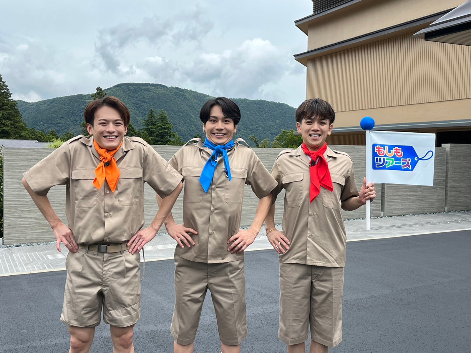 （左から）松倉海斗、松田元太、宮近海斗（C）フジテレビ