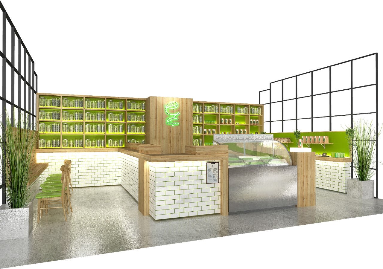 Four Green Leaves ITO EN店舗イメージ／画像提供：伊藤園