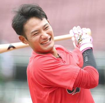 広島・名原 新井良太コーチ命名「ナバタイム」敵地6連戦でも大暴れ宣言 勝田「（チーム内で）はやってます」