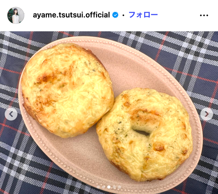 筒井あやめInstagramより