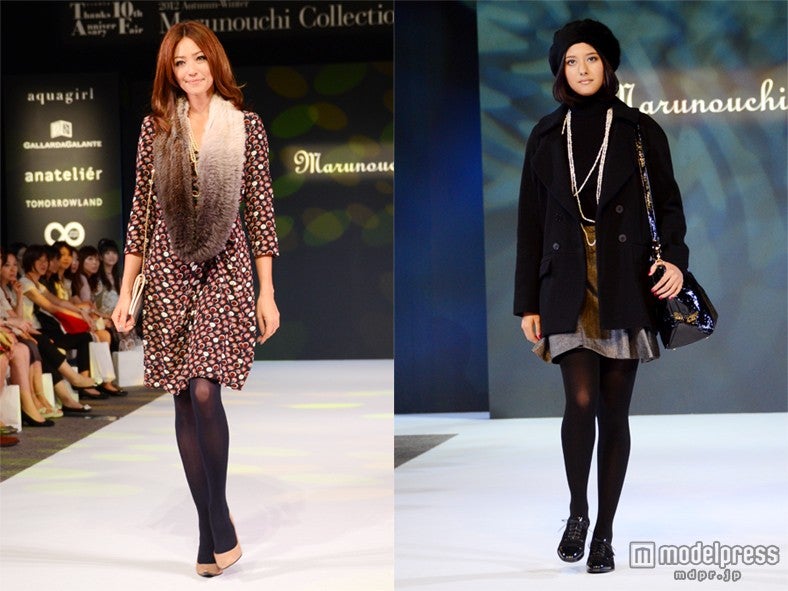 「BAILA」「Marisol」モデルが丸ビルに集結　華やかに秋冬ファッションを披露