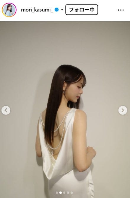 森香澄Instagramより