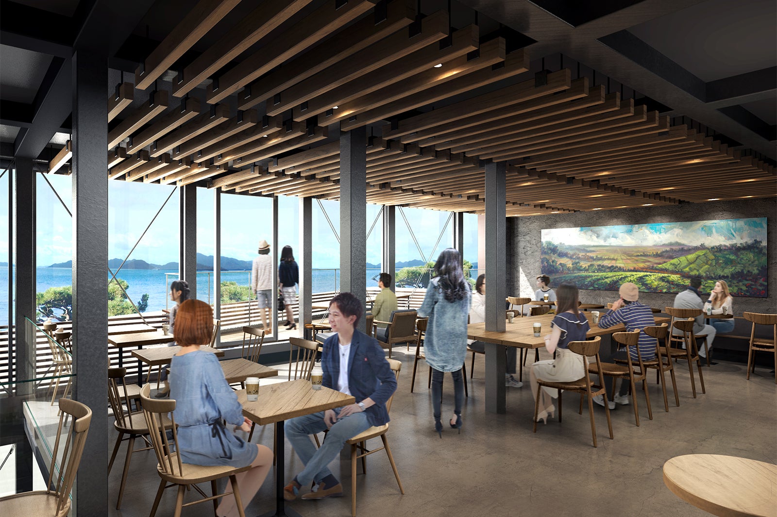 2階客席／画像提供：スターバックス コーヒー ジャパン