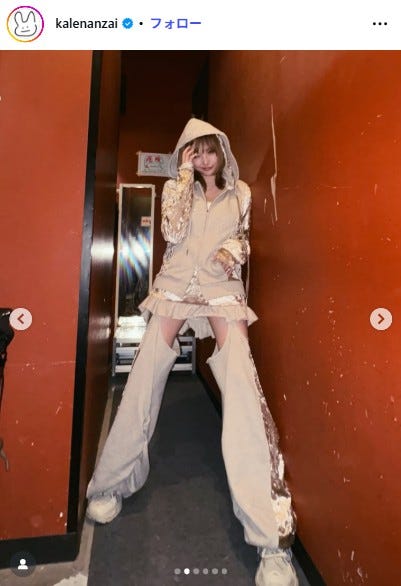 安斉かれんInstagramより