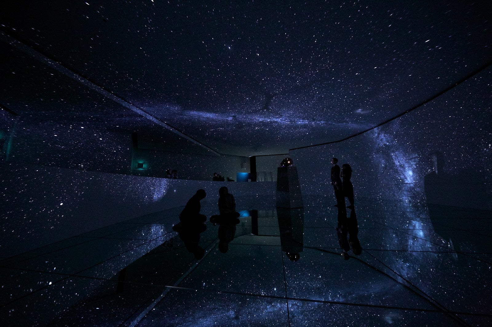 ＜「MEGASTAR」による「星空シアター」展示イメージ＞　※画像は展示イメージ　写真提供：大平技研