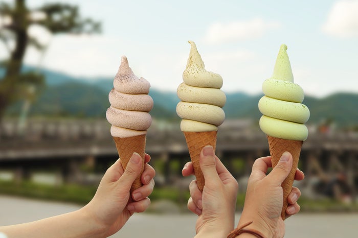 「ティーソフトクリーム」各480円/画像提供:きちり